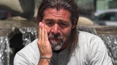 Bir erkek kötü sağlık