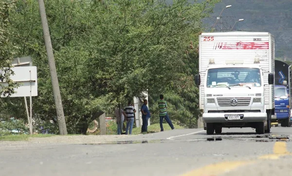 Camión Camino Rural — Foto de Stock