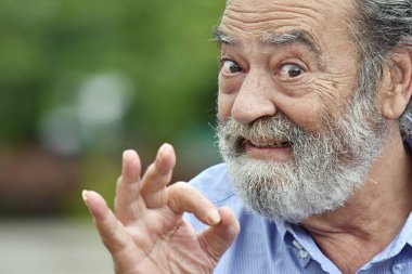 Tamam eski erkek sakallı