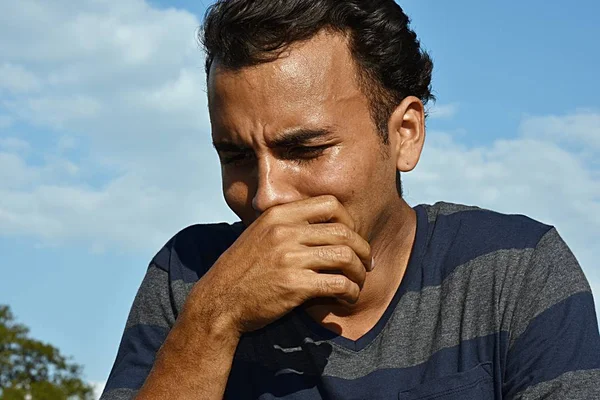 Hombre colombiano preocupado —  Fotos de Stock