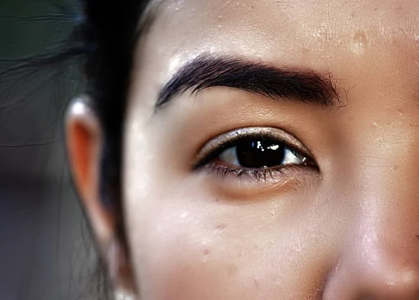 Female Eye Closeup — Stock Photo, Image