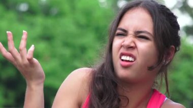 Aptal ya da karışık kadın Teen