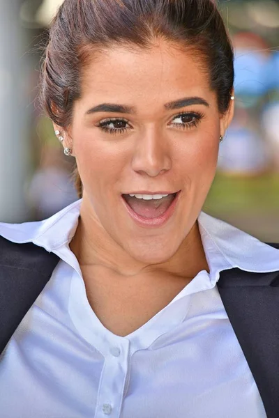 Persona latina felice — Foto Stock