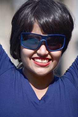 Özgür genç kadın kadın