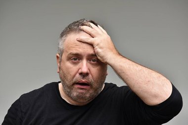 Stresli kilolu kişi