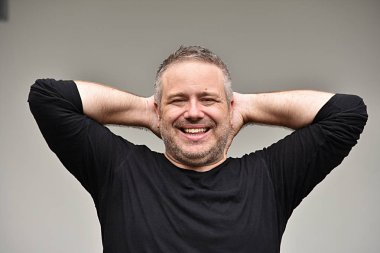 Beyaz kişi rahatlatıcı