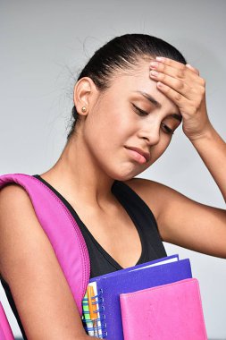 Ateşli genç genç kız öğrenci