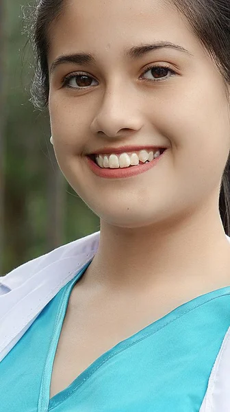 Enfermeira Diverse Girl — Fotografia de Stock