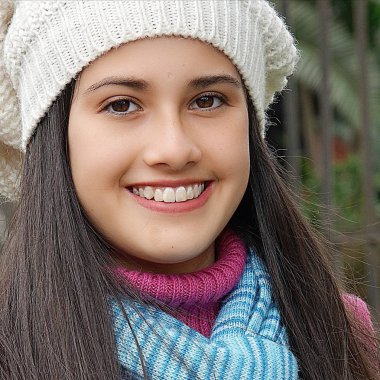 Bir erkek kış aylarında