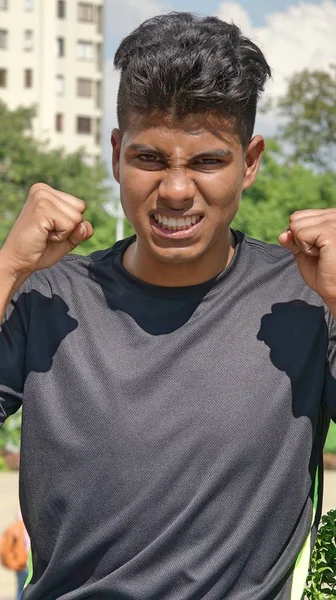 Angry Youthful Youngster — Stock Photo, Image