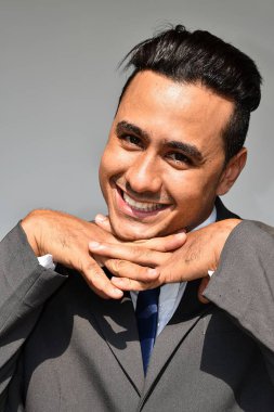 yakışıklı iş adamı