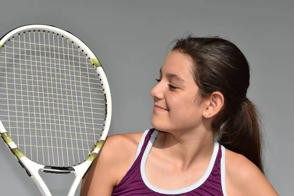 十代の女子テニス選手 — ストック写真