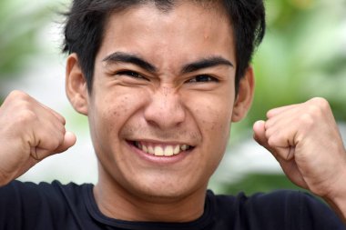 Stres altında bir erkek