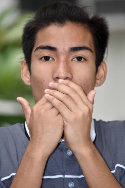 Sessiz Genç Çeşitli Bir Erkek