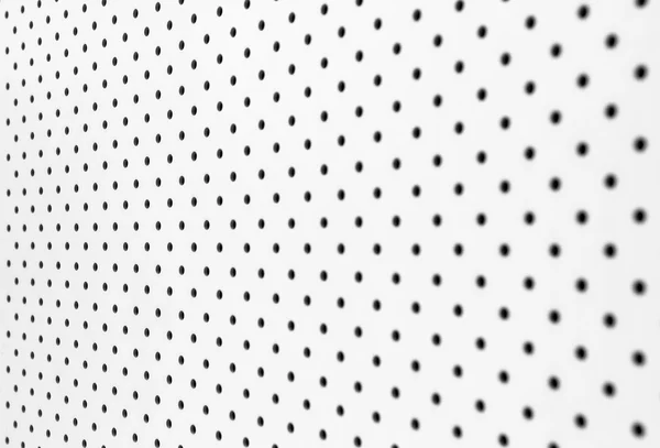 Fundo pegboard branco para o trabalho de design — Fotografia de Stock