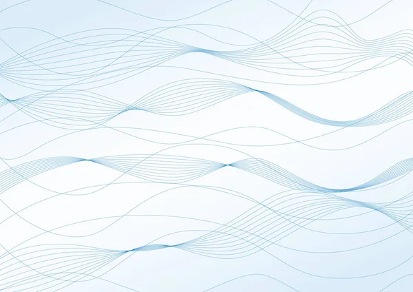 水の波の抽象的な背景デザイン — ストックベクタ