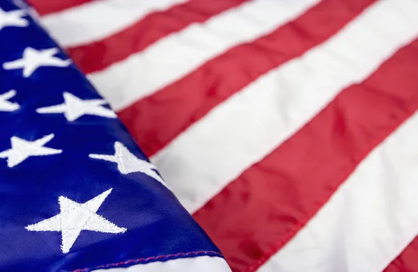 Фон флага США с копировальным пространством — стоковое фото