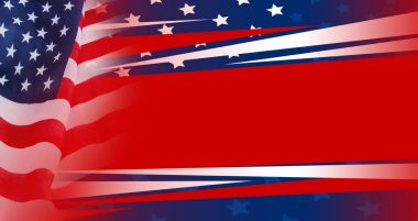 Arka plan tasarım Bağımsızlık günü, anma günü ve diğer kutlama için Amerikan bayrağı tasarım
