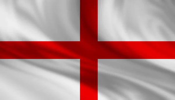 Englands Flagge Hintergrund für Designarbeiten — Stockfoto