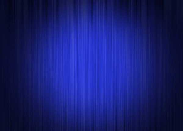 Scène bleue fond rideau — Photo
