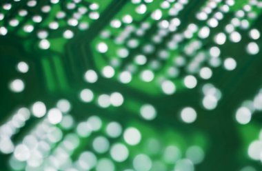 Bokeh yeşil levhasının arka plan bulanıklık