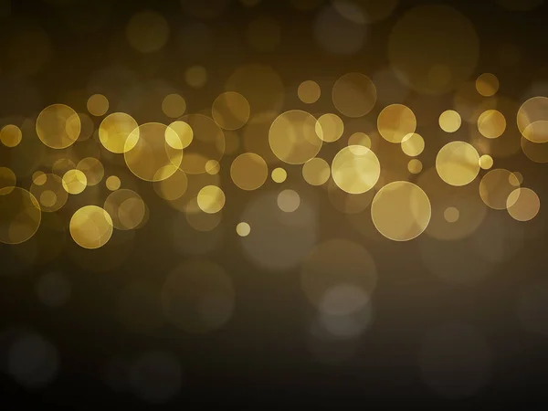 Abstract gold bokeh background design — Stock Photo, Image