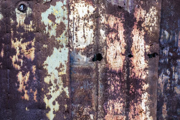 Fondo de textura de metal oxidado — Foto de Stock