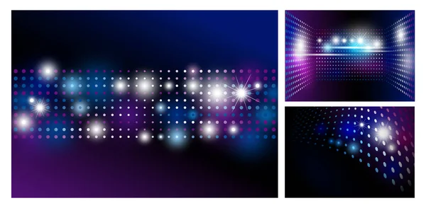 Disco abstract background with spot light design — Stock Vector