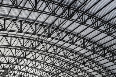 Siyah çelik yapı alüminyum çatı