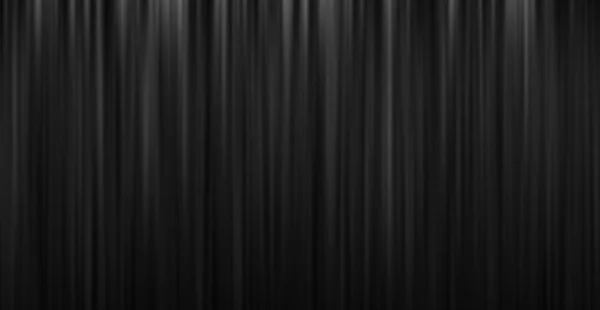 Black stage theatre curtain background with copy space — Stock Photo, Image