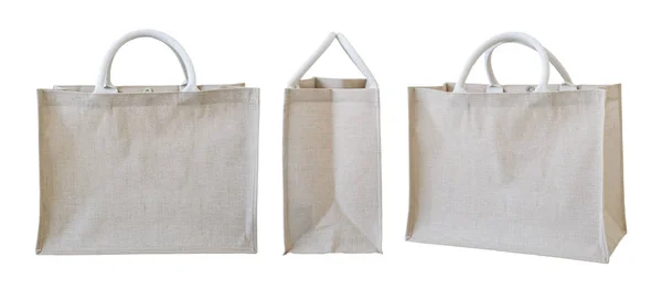 Sackcloth bag isolated on white background — Stock Photo, Image
