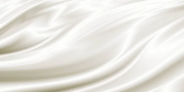 Білий розкішний тканинний фон з копіювальним простором — стокове фото