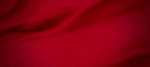 Красный роскошный тканевый фон с копировальным пространством — стоковое фото