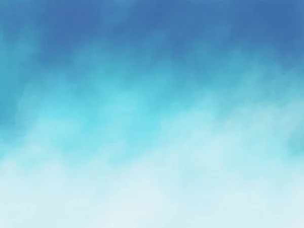 Abstrakte Sommer Hintergrund Design von blauen Aquarell Pinselstriche mit Kopierraum — Stockfoto