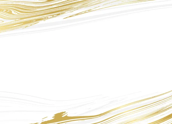Fondo de textura de mármol dorado con ilustración de vectores de espacio de copia — Vector de stock