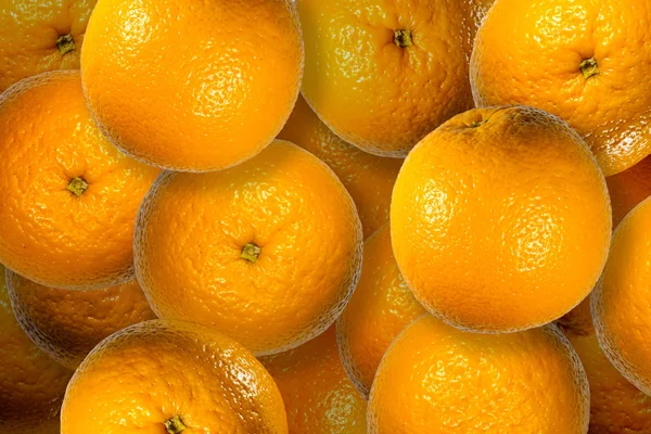 オレンジ色の果実の抽象的な背景 — ストック写真