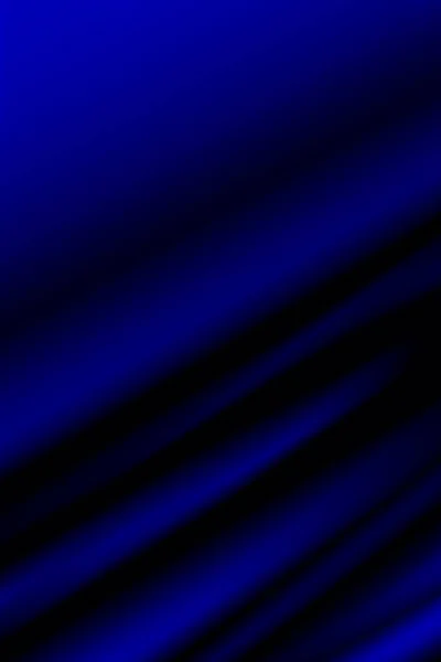 Fundo azul escuro abstrato de pano de seda colorido — Fotografia de Stock