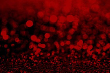  Soyut koyu kırmızı parlak arka plan parlayan ışık ve yumuşak bokeh, Festival renkler ile