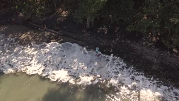 Plaża Anse Couleuvre Martynice — Wideo stockowe