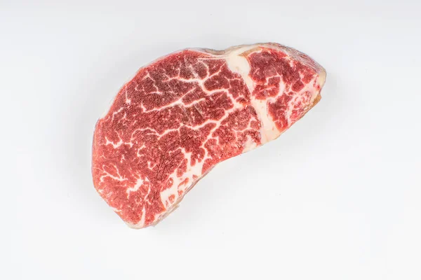 Bife cru, alimentos — Fotografia de Stock