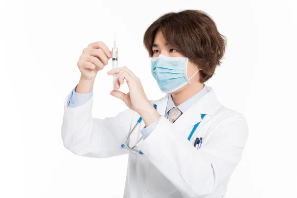 Giovane chirurgo cinese — Foto Stock