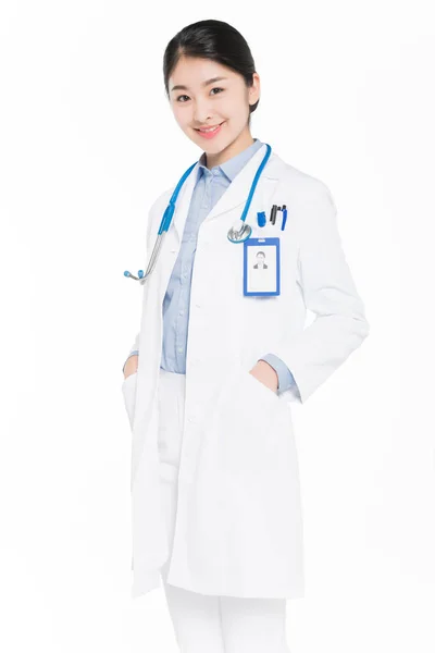 Молодой хирург Китая — стоковое фото