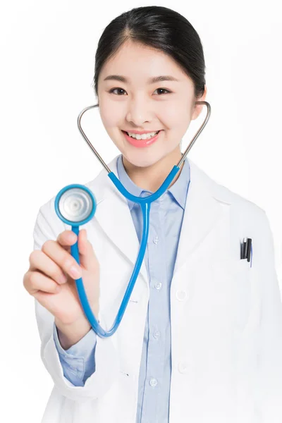 Jovem cirurgião chinês — Fotografia de Stock