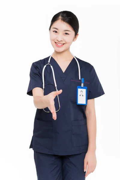 Молодой хирург Китая — стоковое фото