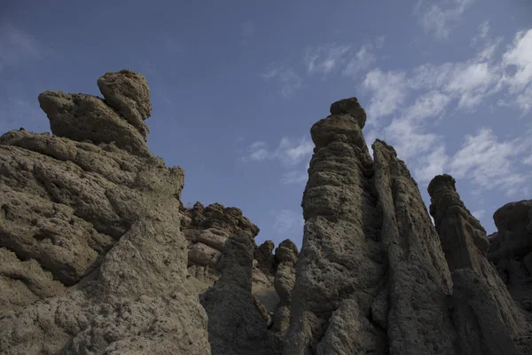 Naturally formed stone pillars that resemble humans, stone dolls Kuklica