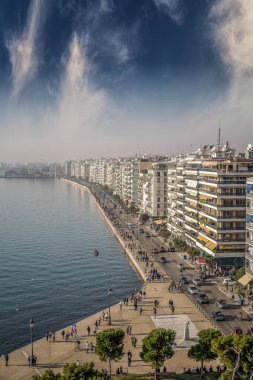 Selanik, Yunanistan havadan görünümü