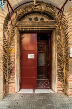 Kilise Panagia Chalkeon, 11 cectury, Thessaloniki, Yunanistan