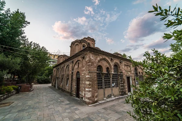 Dvanáct apoštolů, poblíž Agiou Dimitriou Street, kostely Thessa — Stock fotografie