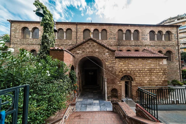 Acheiropoietos, iglesia bizantina del siglo V en Tesalónica, G — Foto de Stock