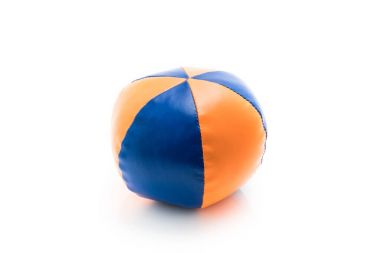 Minyatür yaz Anti Stres topları, stüdyo üzerinde beyaz Backgro vurdu